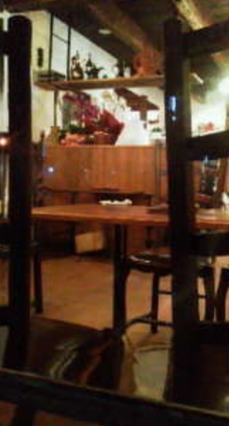 アンティークな店内