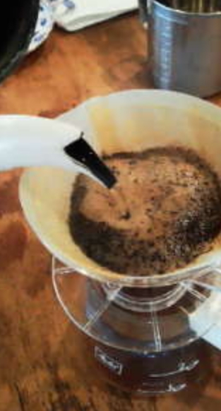 ドリップ抽出（透過法）