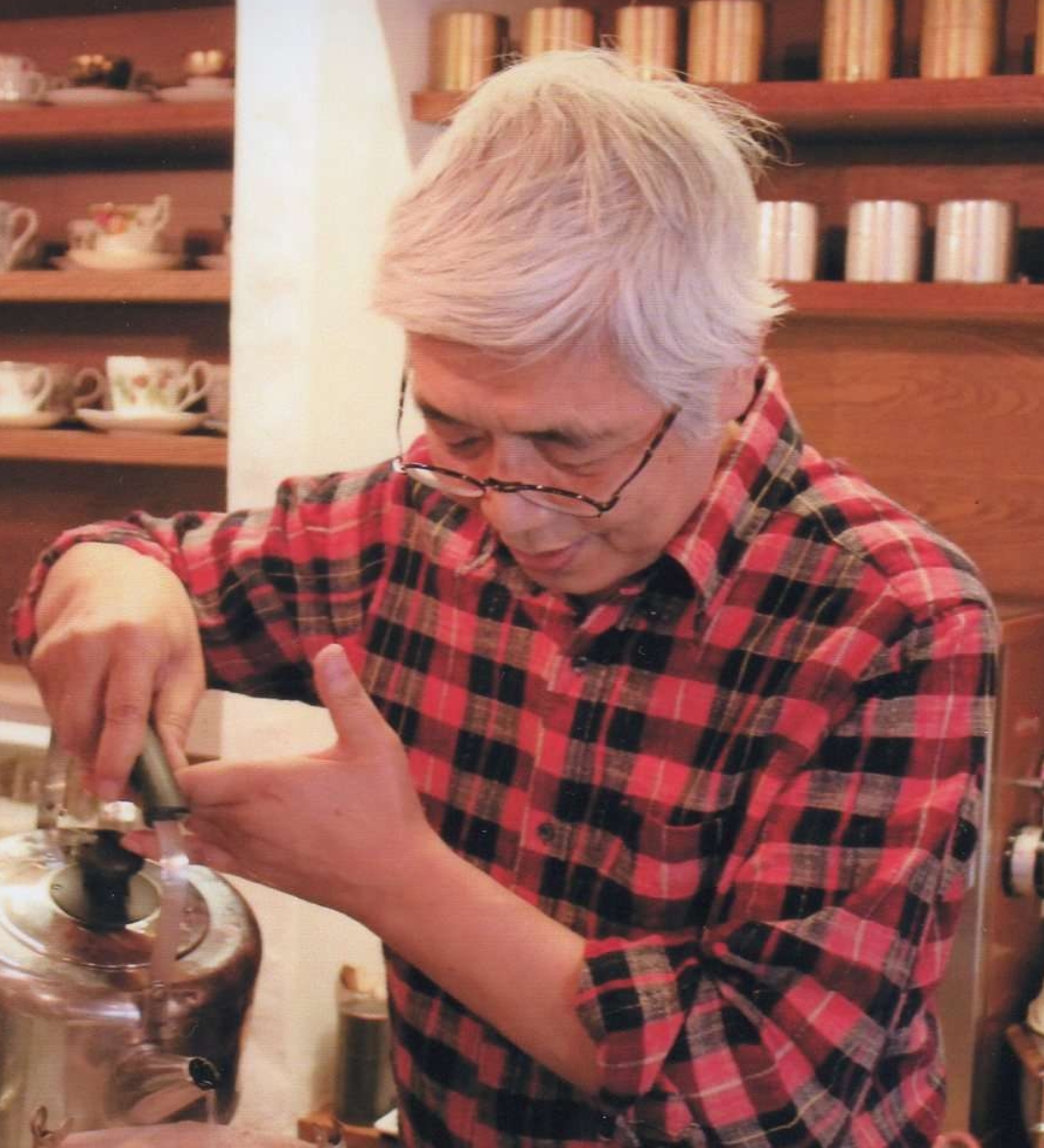 ドリップする森光氏