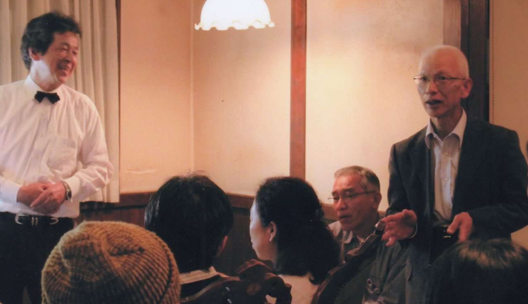 自己紹介する大坊勝次氏