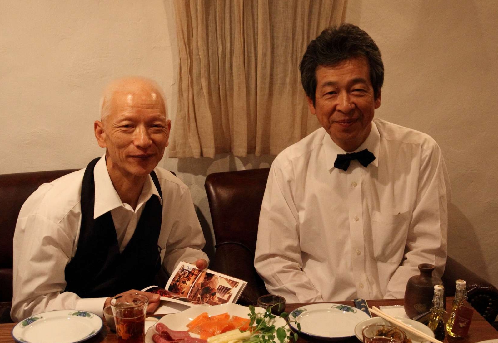 大坊さん（左）と私