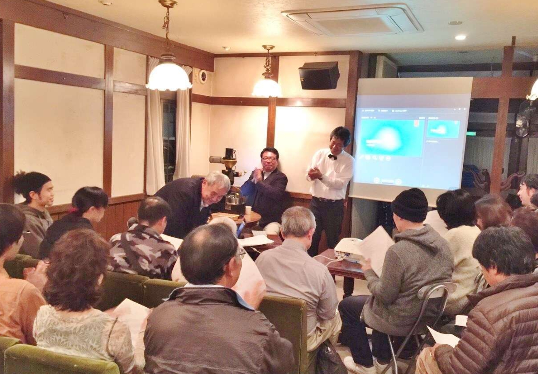 珈琲焙煎特別講座報告