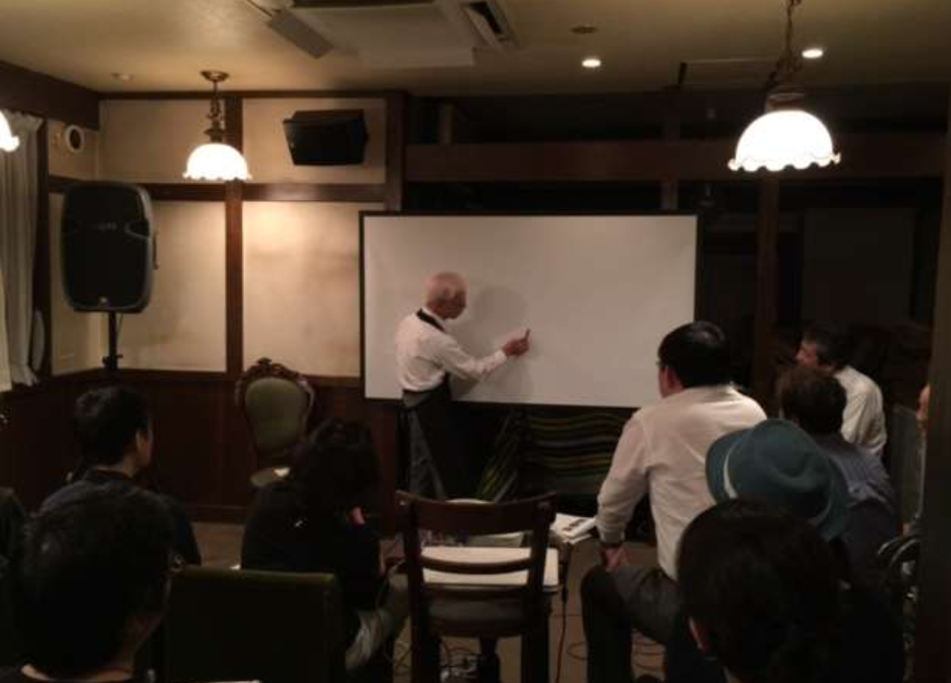 大坊氏の珈琲講話